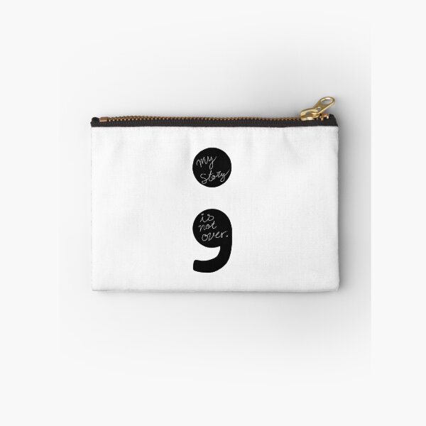Item preview, Semicolon- my story is not over  designed and sold by aburges5.