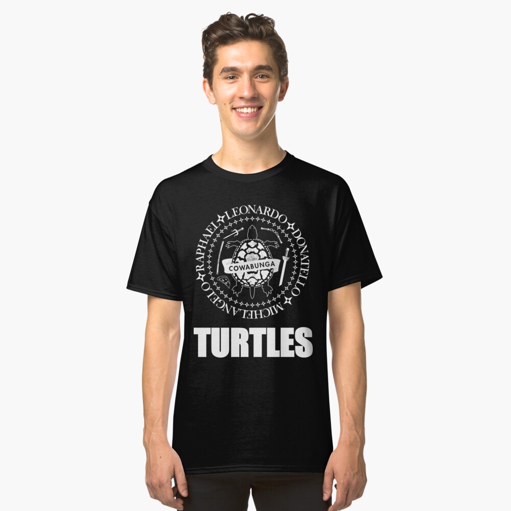 TMNT Ramones Logo Classic T-Shirt