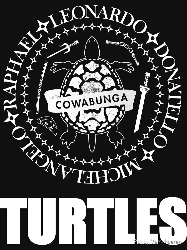 Thumbnail 7 of 7, Classic T-Shirt, TMNT Ramones Logo designed and sold by Randy Verschueren.