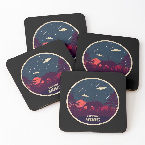 Item preview, Space Occupy Mars Red Planet Tiger Predator Alien JungleUFO Stars Galaxy Gift designed and sold by TheAplus.