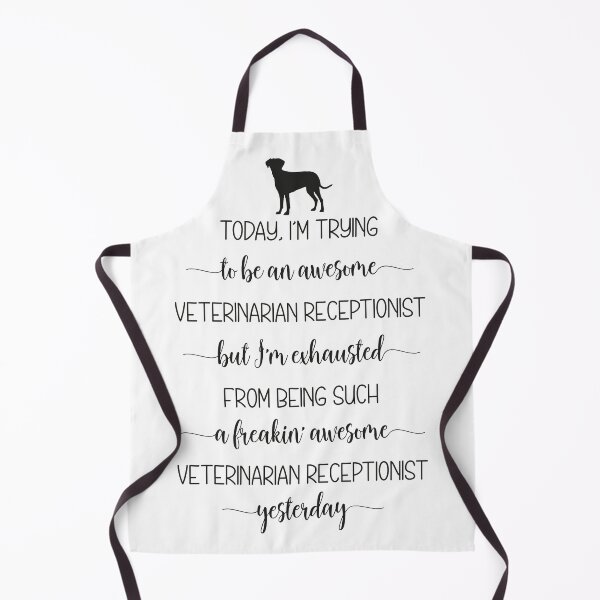 Item preview, Awesome Veterinary Receptionist T-shirt  designed and sold by ZANKELLO.