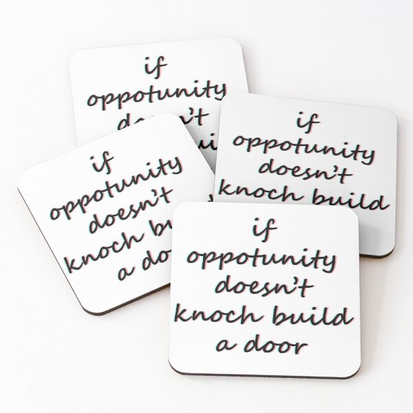 Item preview, If opportunity doesn't knock build a door designed and sold by gazii.
