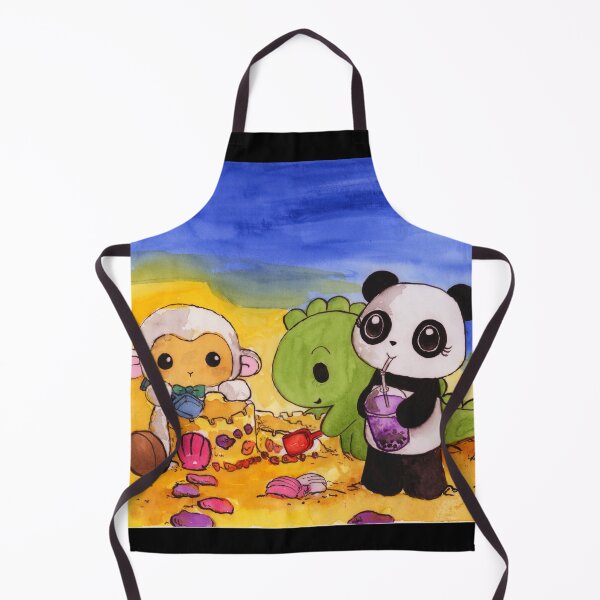 Item preview, Dino & Panda Watercolour Painting: Beach Day Activities designed and sold by Dino & Panda Studios.