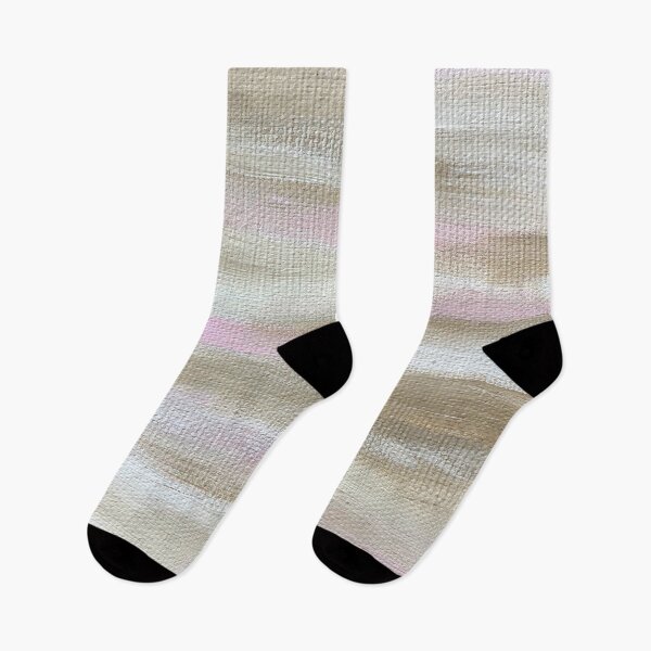 Item preview, Neutral Abstract Paint Art in Tan and Pink designed and sold by BissyCollective.