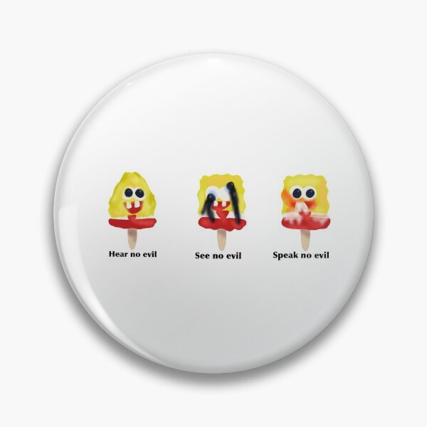 Item preview, Spongebob Popsicles Hear no Evil, See no Evil, Speak no Evil designed and sold by Beanfox.