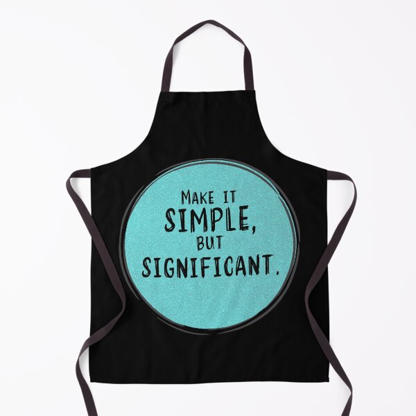 Item preview, Make it SIMPLE But SIGNIFICANT success and motivational quote / Positive Quotes About Life / Carpe Diem designed and sold by Naumovski.