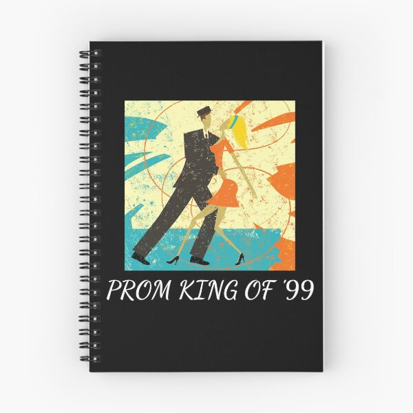 Item preview, Prom king of 99 Retro old dance couple college high school tshirt design designed and sold by AnujShah7.