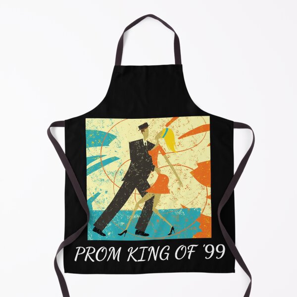 Item preview, Prom king of 99 Retro old dance couple college high school tshirt design designed and sold by AnujShah7.