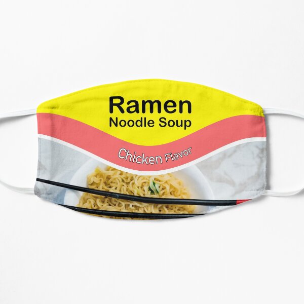 Ramen Noodles Packet Chicken Flavor Mask