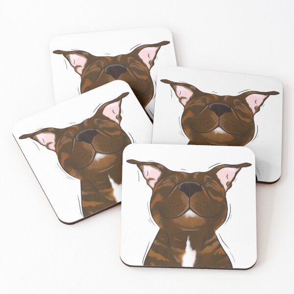 Item preview, Smiling Staffy - Staffy Mum designed and sold by jolographics.