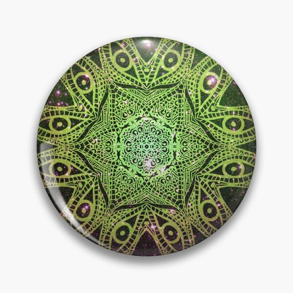Item preview, Stargazing Perseus-Pisces Supercluster of Galaxies Star Eye Green designed and sold by GloomyLand.