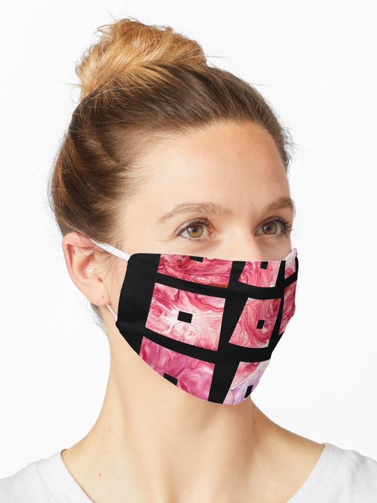 Roblox Logo Game Oof Ripetitive Red Paint Gamer Mask By Vane22april Redbubble - face paint roblox