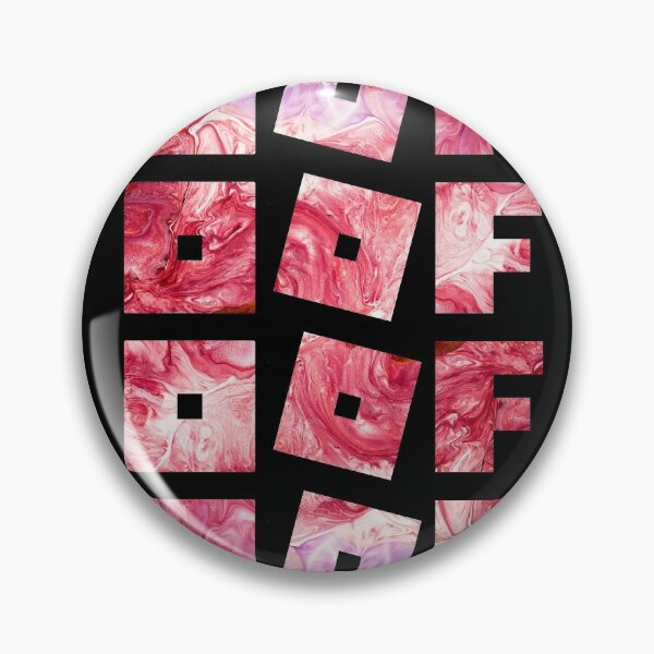 Roblox Logo Game Oof Single Line Metal Texture Gamer Pin By Vane22april Redbubble - roblox peach skin