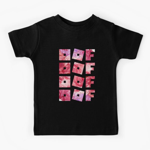 Roblox Logo Game Oof Single Line Metal Texture Gamer Kids T Shirt By Vane22april Redbubble - roblox paint shirt