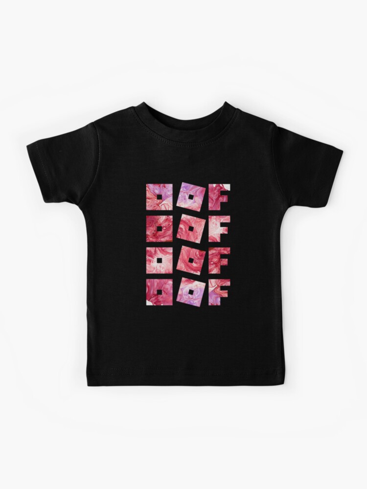 Roblox Logo Game Oof Ripetitive Red Paint Gamer Kids T Shirt By Vane22april Redbubble - bts army t shirt roblox