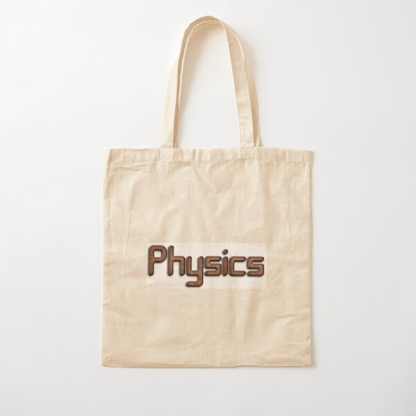 #Physics Cotton Tote Bag