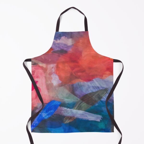 Item preview, splash painting texture abstract background in red blue brown designed and sold by Mrvell.