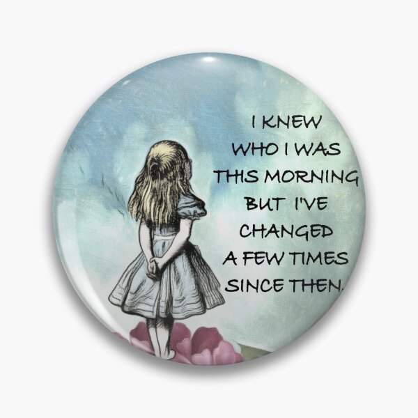 Item preview, Wondering Alice - Alice In Wonderland Quote designed and sold by maryedenoa.