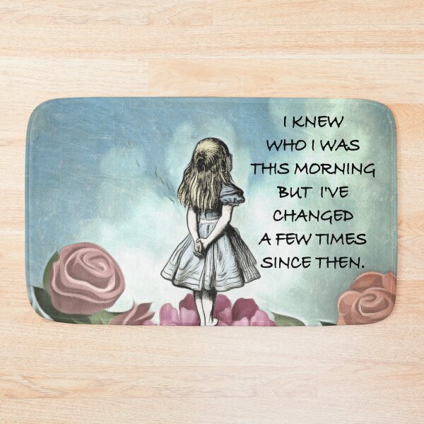 Item preview, Wondering Alice - Alice In Wonderland Quote designed and sold by maryedenoa.