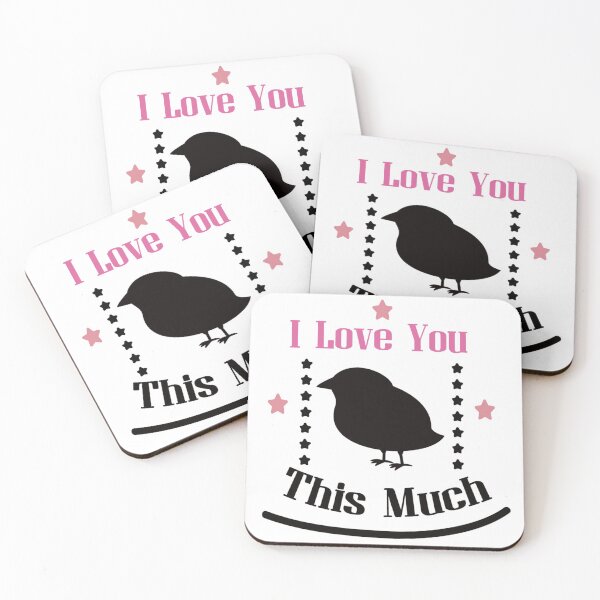 Item preview,  I love you this much tee shirt  designed and sold by chris299.