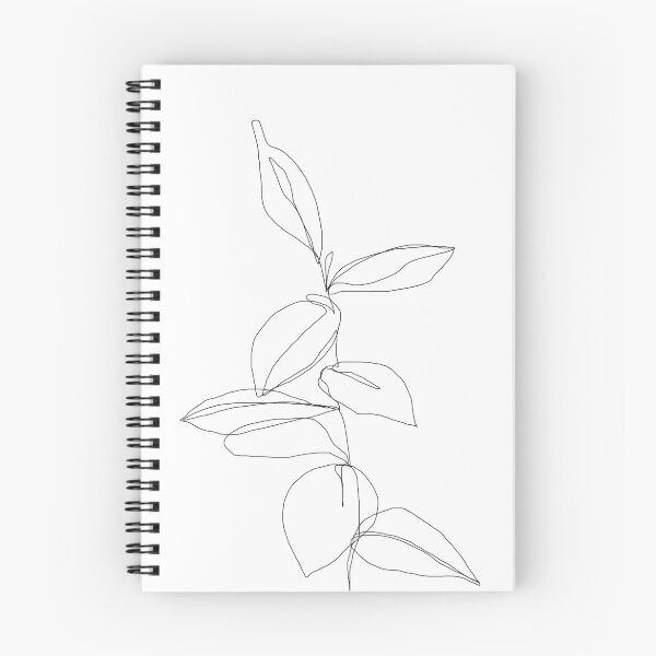 Item preview, Plant one line illustration - Berry designed and sold by TheColourStudy.
