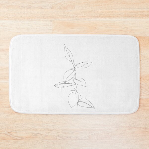 Item preview, Plant one line illustration - Berry designed and sold by TheColourStudy.