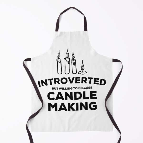 Item preview, Candle Making Design for Introverts designed and sold by HalpinDesign.