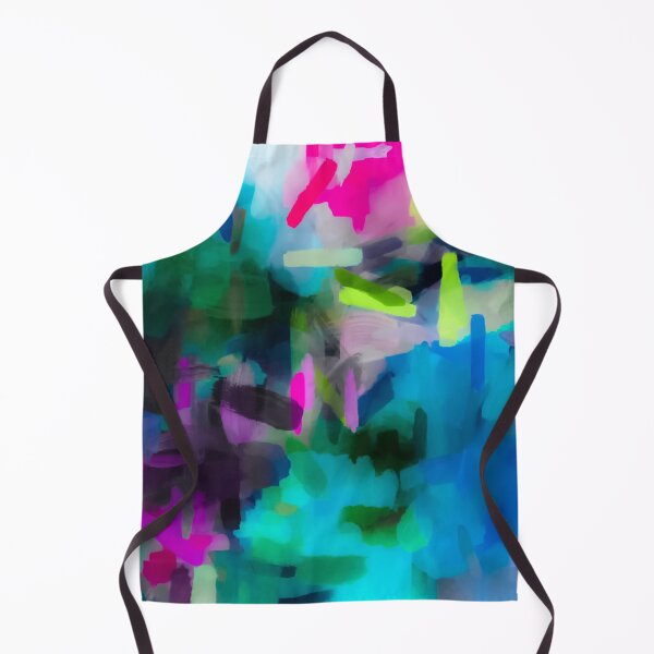 Item preview, splash painting texture abstract background in blue pink yellow designed and sold by Mrvell.