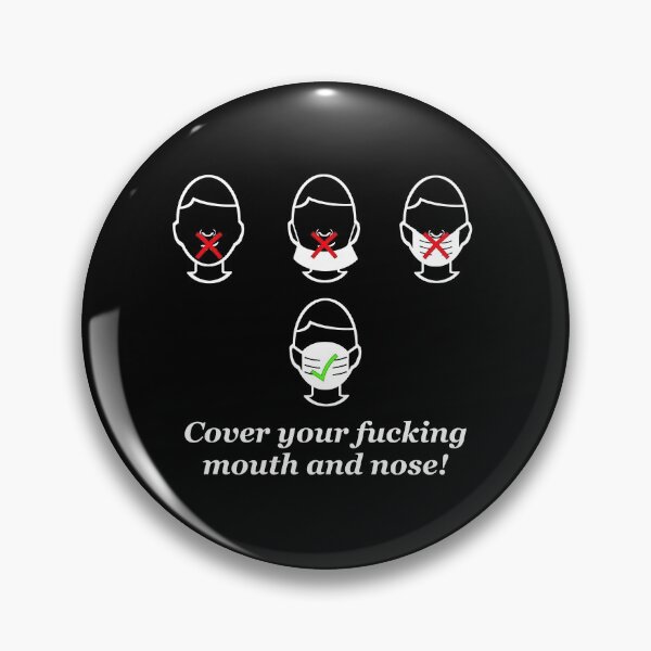 Item preview, Wear your fucking mask N°4 - design by Anne Schuettelspeer designed and sold by schuettelspeer.