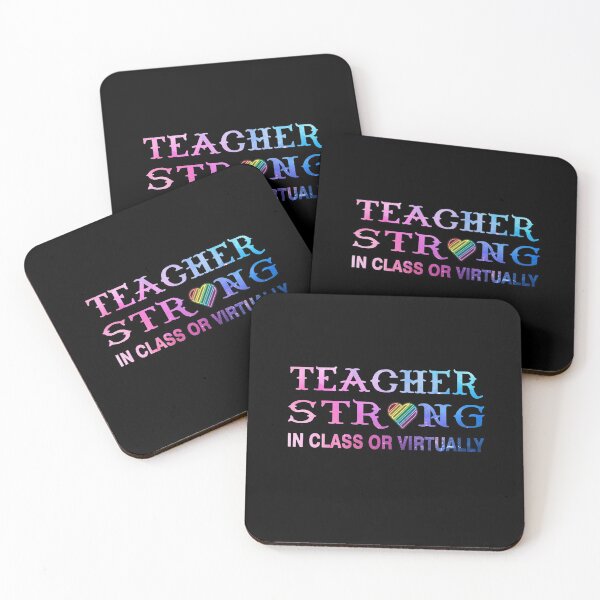 Item preview, Teacher Strong In Class Or Virtually designed and sold by Mirnamar.