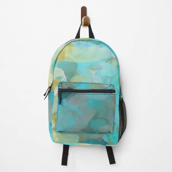 Item preview, splash painting texture abstract background in yellow blue designed and sold by Mrvell.
