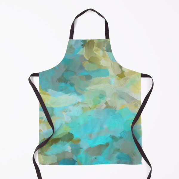 Item preview, splash painting texture abstract background in yellow blue designed and sold by Mrvell.