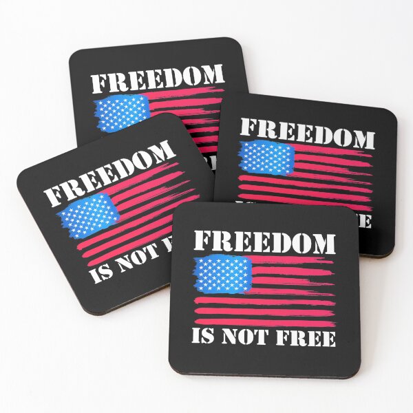 Item preview, Freedom Is Not Free American Flag designed and sold by K. Scott  Teeters.