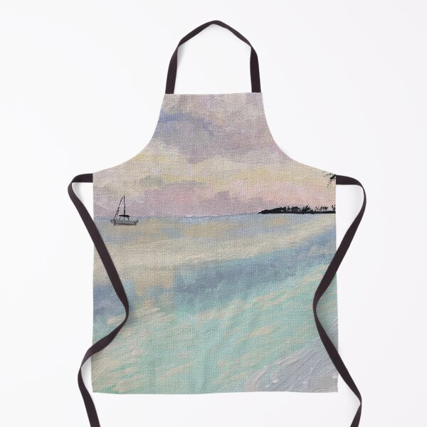 Item preview, Anegada British Virgin Island Landscape Painting designed and sold by BissyCollective.