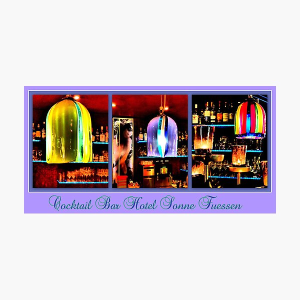 Item preview, Cocktailbar Hotel Sonne Fuessen designed and sold by angel1.