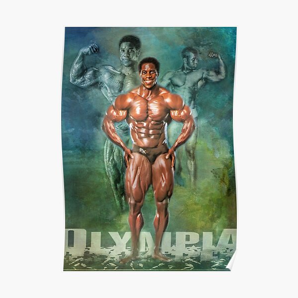 Bertil Fox Bodybuilding Art Poster By Davinci1968 Redbubble