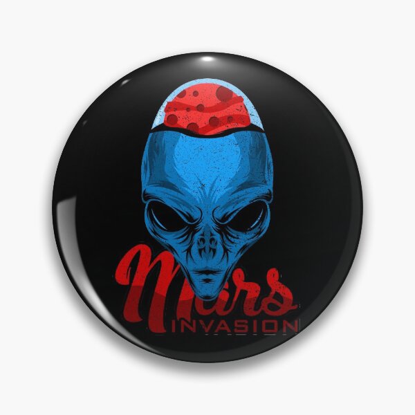 Item preview, Space Occupy Invasion Mars Red Planet Alien Brain Life Form Gift designed and sold by TheAplus.
