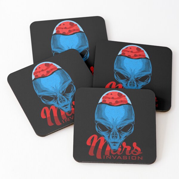 Item preview, Space Occupy Invasion Mars Red Planet Alien Brain Life Form Gift designed and sold by TheAplus.