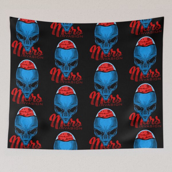 Item preview, Space Occupy Invasion Mars Red Planet Alien Brain Life Form Gift designed and sold by TheAplus.