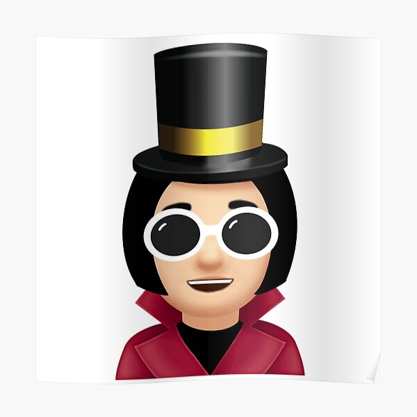 Póster «Willy Wonka Emoji» de MaddieGuyton | Redbubble