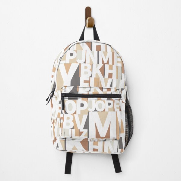 Item preview, minimalist geometric letters seamless pattern designed and sold by AnujShah7.