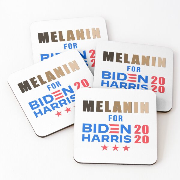 Item preview, Melanin for Biden harris 2020 presidential election designed and sold by GoodyLeo.