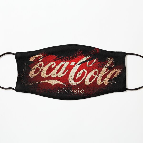 Logo Coca Cola stylisé Masque enfant