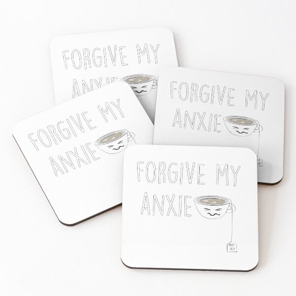 Item preview, Forgive my anxiety with Tea designed and sold by Vikymonkey.