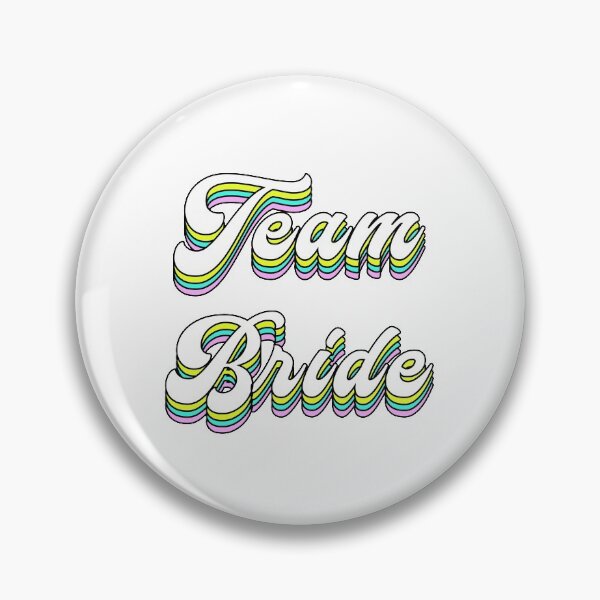 Item preview, Groovy Team Bride designed and sold by PartyThreads.