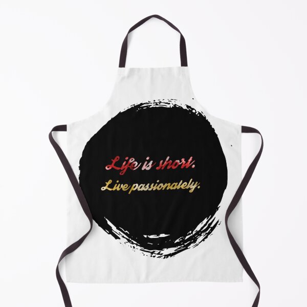 Item preview, Life Is Short. Live Passionately Morning Affirmations Quotes About Life designed and sold by Naumovski.