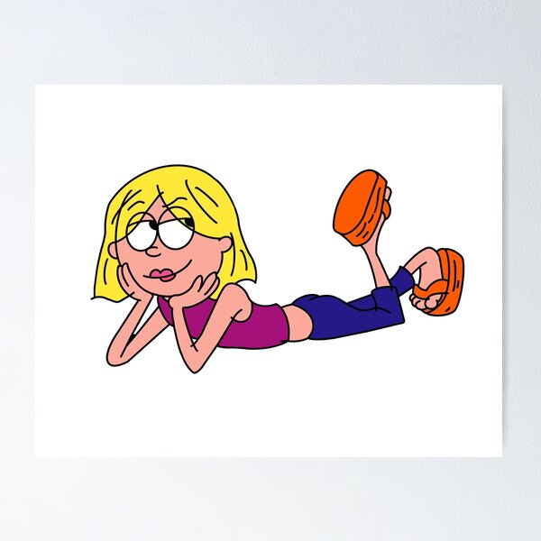 Cartoon Lizzie Director/Best Gifts For Men and Women Poster for