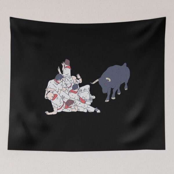 Item preview, Running of the Bulls - Cattle Charge - Spanish Tradition designed and sold by DeWinnes.
