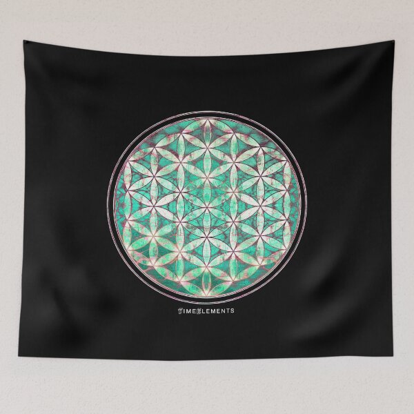 Item preview, flower of life bright green  designed and sold by filippobassano.