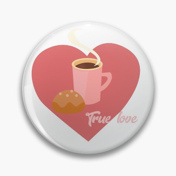 Item preview, True love. Coffee and sweet bread designed and sold by Vikymonkey.